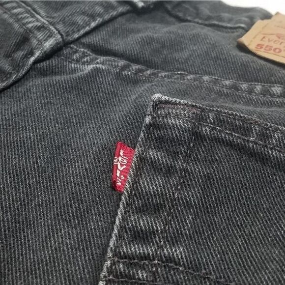 VINTAGE Black Levi's Jeans - Picture 10 of 12